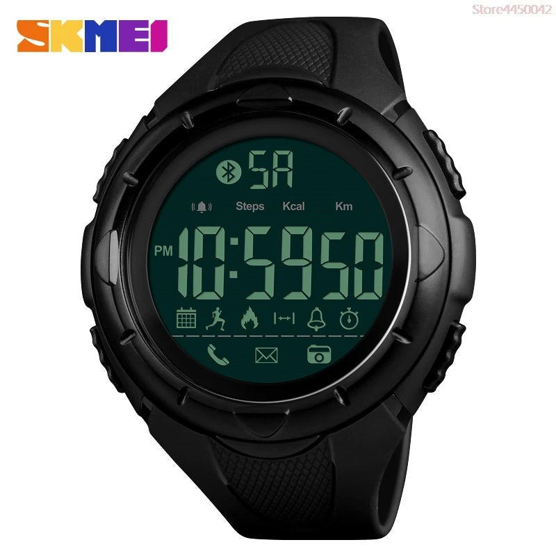 Fashion Sport 2019 New Smart Men Watch Waterproof Pedometer Smartwatches Calorie Bluetooth Watch reloj hombre zk30 SKMEI